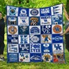 Go Big Blue Ncaa Kentucky Wildcats Quilt Bedding Set for Teens