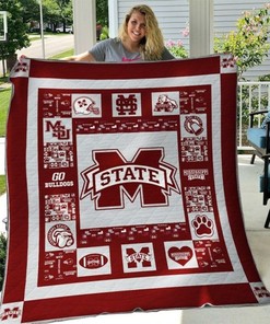Go Bulldogs Ncaa Mississippi State Bulldogs Loved Quilt Blanket - Perfect for Fans Everywhere