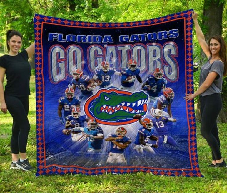 Go Gators Team Florida Gators Ncaa Quilt Bedding Set for Boys