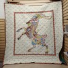 Goat Art Quilt Bedding Set with Artistic Design