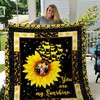 Goat Sunflower You Are My Sunshine Bedding Set