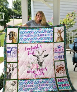 Goats Lover's Quilt Bedding Set for Animal Enthusiasts