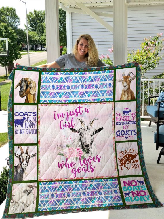 Goats Lover's Quilt Bedding Set for Animal Enthusiasts