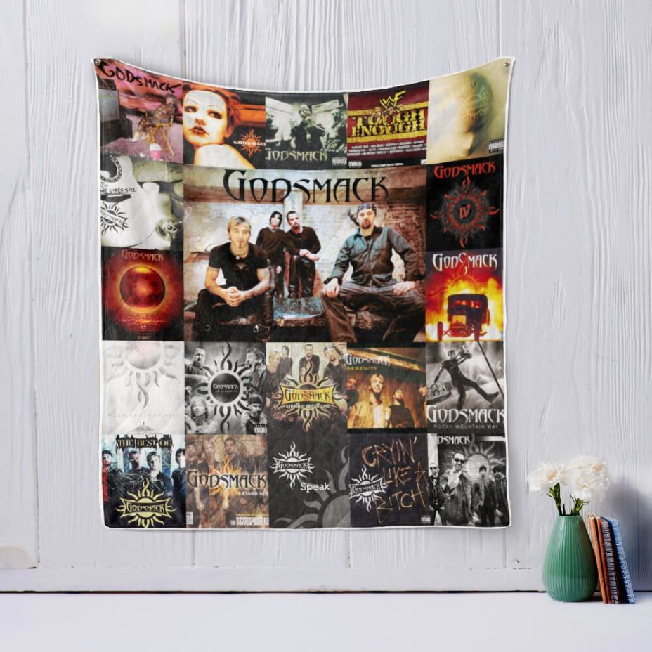 Godsmack Collection Quilt Bedding Set with Full Size Quilt Bed Set, Perfect Gifts for Fans