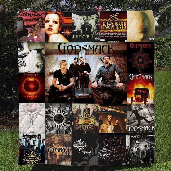 Godsmack Full Quilt Bed Set for Fans