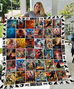 Godzilla Like 3D Personalized Customized Quilt Bedding Set for Fans of the Monster