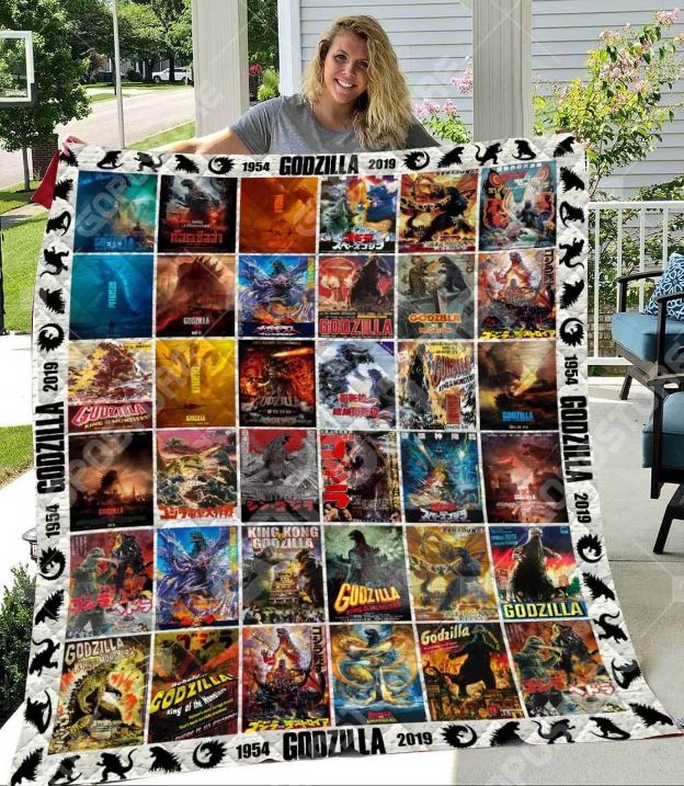 Godzilla Like 3D Personalized Customized Quilt Bedding Set for Fans of the Monster