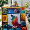 Godzilla Vintage Design Collection Quilt Blanket - Ideal for Godzilla Fans