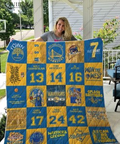 Golden State Warriors' Champion Collection Quilt Bedding Set