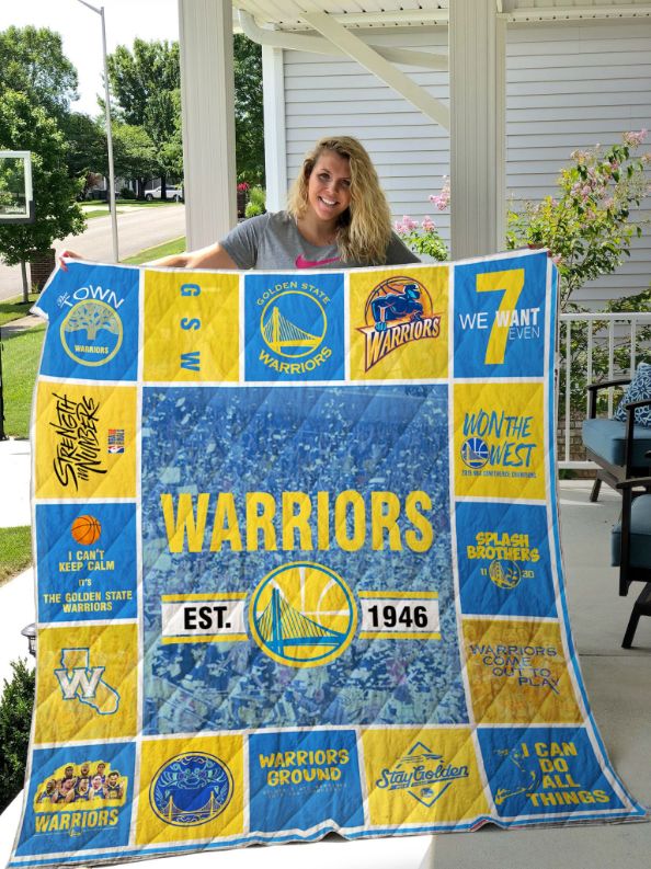Golden State Warriors Quilt Bedding Set - Show Your Team Spirit All Year Long