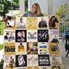 Goldfinger For Fans Collection Quilt Blanket with Musician Theme