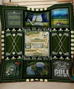 Golf 103040 Quilt Blanket - Perfect for Golf Enthusiasts