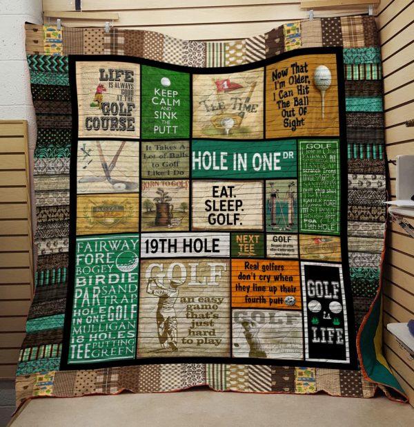 Golf 190221063 Quilt Bedding Set DUP1 - Perfect for Sports Enthusiasts and Golfers