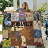 Gomez Band Albums For Fans Collection Quilt Bedding Set, Celebrating the Alternative Rock Band