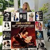 Gone With The Wind 80th Anniversary Collection Quilt Blanket - A Timeless Classic for Movie Lovers