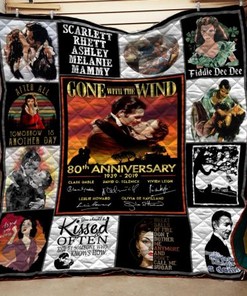 Gone With The Wind 80th Anniversary Quilt Set with Important Information
