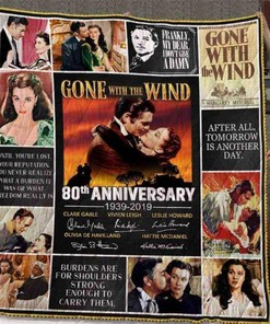 Gone With The Wind Novel Quilts - Vintage Blanket for Book Lovers