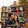 Gone With The Wind Quilt Bedding Set with Vintage Poster