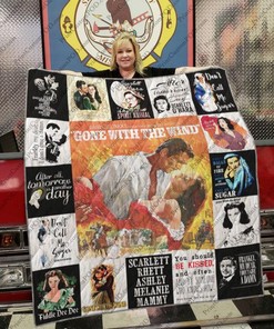 Gone With The Wind Quilt Blanket For Fans Ver 17-2 - A Classic Quilt Bedding Set for Fans of Gone with the Wind