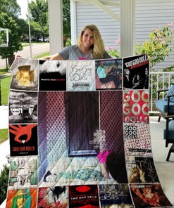 Goo Goo Dolls Retro Quilt Bedding Set for Music Collectors