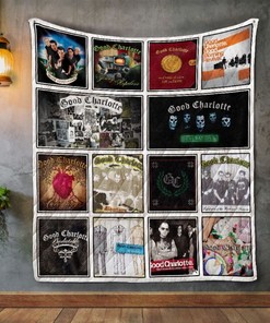Good Charlotte Band Quilt Bedding Set for Music Lovers