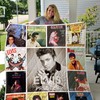 Good Times Elvis Presley Vintage Albums Quilt Bedding Set - For Fans of The King of Rock and Roll