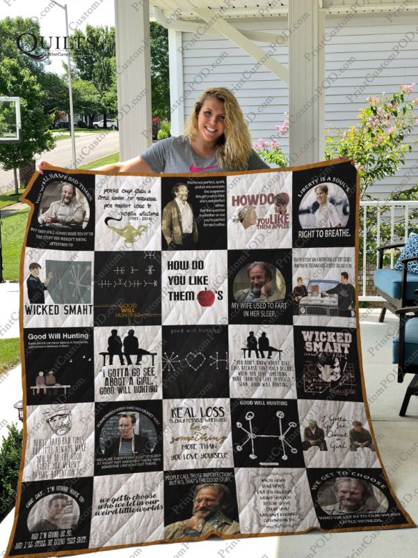 Good Will Hunting Fan Collection Quilt Bed Set