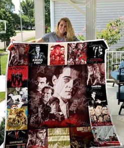 Goodfellas Fanart Collection Quilt Blanket for Movie Enthusiasts