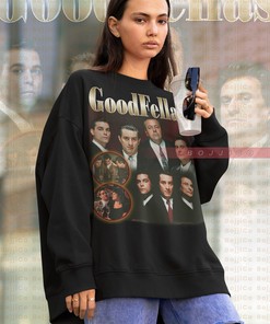 Goodfellas Film Shirt - Robert De Niro and Joe Pesci Classic Movie Tee for Gangster Fans