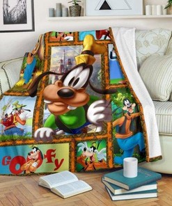 Goofy Dog Lovers Quilt Blanket - Show off your love for goofy dogs with this adorable quilt blanket
