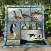 Goose by the River Quilt Blanket with Unique and Beautiful Design