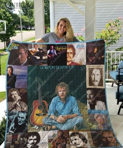 Gordon Lightfoot Albums For Fans Collection Quilt Blanket