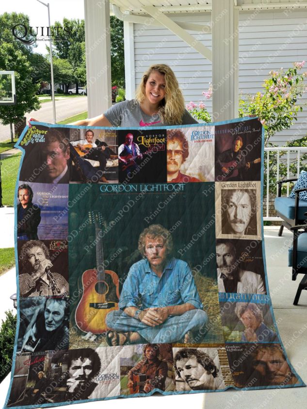 Gordon Lightfoot Albums For Fans Collection Quilt Blanket