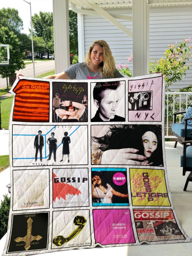 Gossip Band Vintage Quilt Bedding Set for Fans