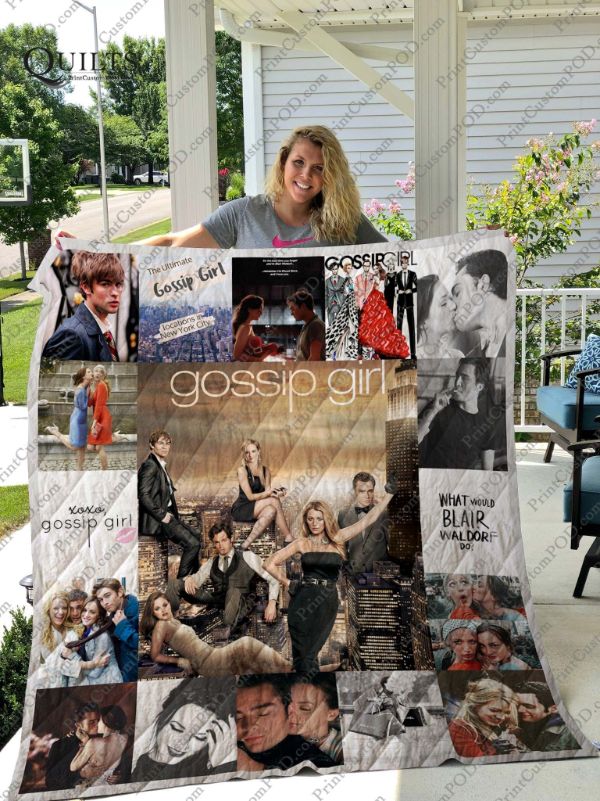 Gossip Girl For Fans XOXO Bed Set Cute with Quilt Blanket