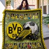 Got Fans? Borussia Dortmund Quilt Blanket LC4