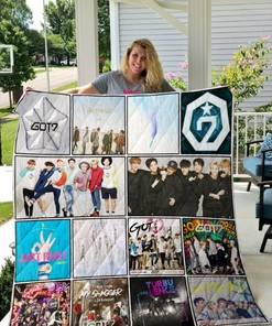 Got7 Just Right Quilt Bedding Set for K-Pop Fans