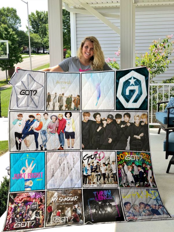 Got7 Just Right Quilt Bedding Set for K-Pop Fans