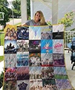 Got7 Kpop Fans Collection Quilt Bedding Set