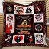Gothic Couple Skull Quilted Bedding Set - Perfect for Couples