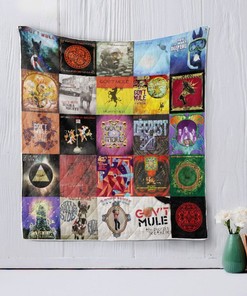 Gov't Mule Style Collection Quilt Blanket for Music Lovers