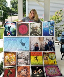 Gov't Mule Vintage Collection Quilt Bedding Set for Music Lovers