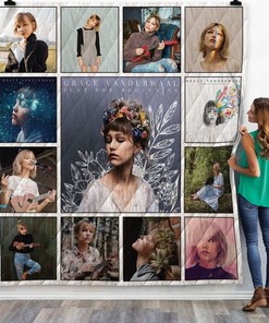 Grace Vanderwaal Combined: Quilt Bedding Set with Fleece Blanket for Grace Vanderwaal Fans