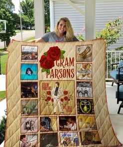 Gram Parsons Albums New Quilt Blanket