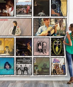 Gram Parsons Combined Vintage Quilt Bedding Set