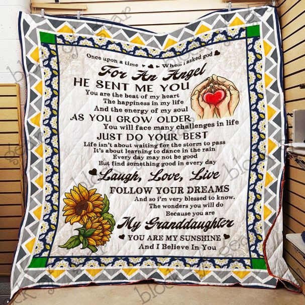 Granddaughter's Sunshine Quilt Bedding Set
