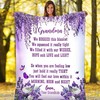 Grandma Love Fleece Blanket Quilt Bedding Set For Grandchildren
