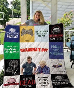 Grandma's Boy for Fans Vintage Quilt Bedding Set