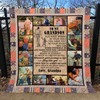 Grandpa Grandson Quilt Bedding Set Heartwarming Gift