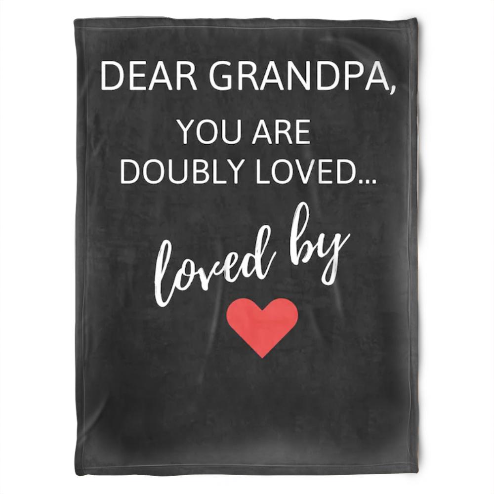 Grandpa's Love Quilt Bedding Set for Granddaughter - A Cozy Gift for Your Loved Ones